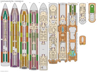 Carnival Fascination deck plans