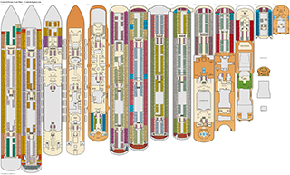 Carnival Firenze deck plans