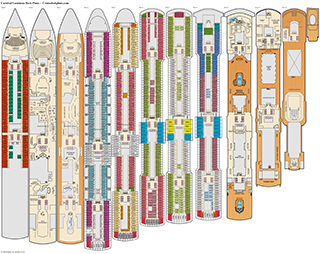 Carnival Luminosa deck plans