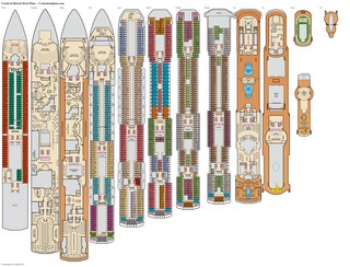 Carnival Miracle deck plans