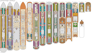 Carnival Panorama deck plans