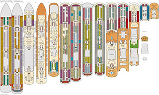 Carnival Venezia deck plans