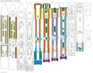 Celebrity Constellation deck plans