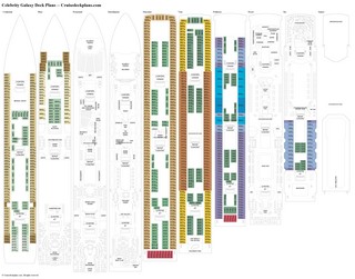 Celebrity Galaxy deck plans