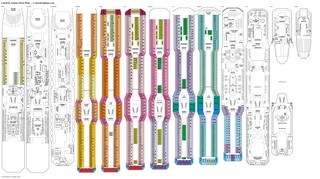 Celebrity Solstice deck plans