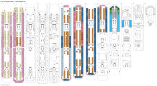 Costa Favolosa deck plans