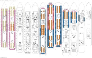 Costa Fortuna deck plans