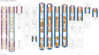 Costa Venezia deck plans