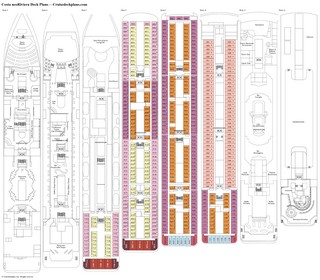 Costa neoRiviera deck plans