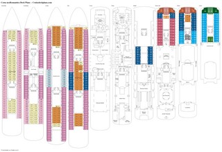 Costa neoRomantica deck plans