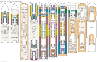 Dawn Princess deck plans