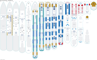 Disney Treasure deck plans