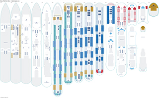 Disney Wish deck plans