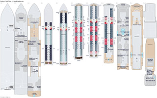 Explora I deck plans