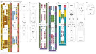 Legend of the Seas 1995 deck plans