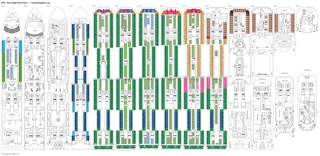 MSC Meraviglia deck plans