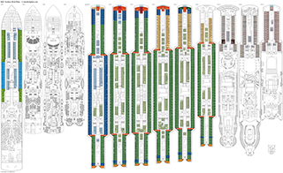 MSC Seashore deck plans