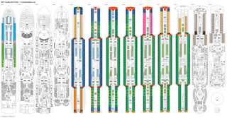 MSC Seaside deck plans