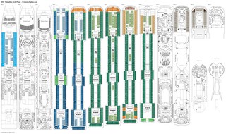 MSC Splendida deck plans