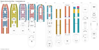 Majesty of the Seas deck plans