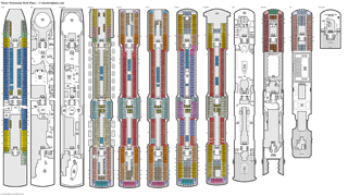 Nieuw Statendam deck plans