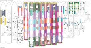 Norwegian Escape deck plans