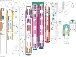 Norwegian Pearl deck plans