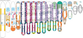 Norwegian Prima deck plans