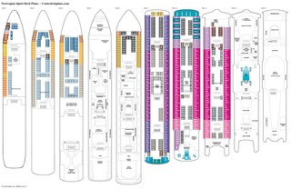 Norwegian Spirit deck plans