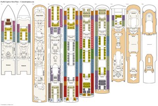 Pacific Explorer deck plans