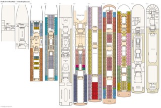 Pacific Jewel deck plans