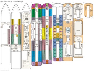 Pacific Princess deck plans