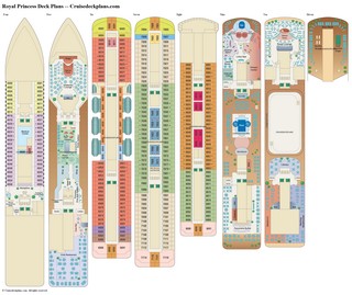 Royal Princess deck plans