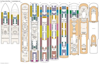 Sea Princess deck plans