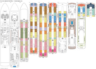 Seven Seas Splendor deck plans