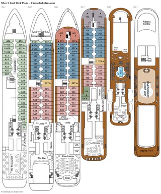 Silver Cloud deck plans