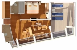 Captains Suite diagram