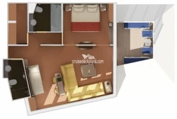 Captains Suite diagram