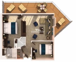 Royal Family Suite floor plan