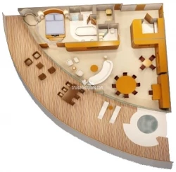 Concierge Royal Suite diagram