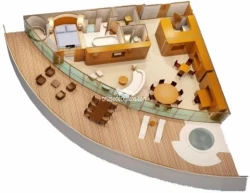 Concierge Royal Suite diagram