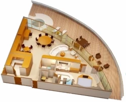 Concierge Royal Suite diagram