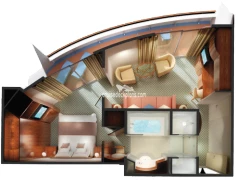 Penthouse floor plan