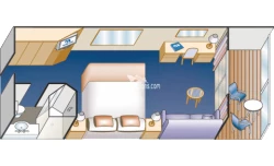 Balcony floor plan