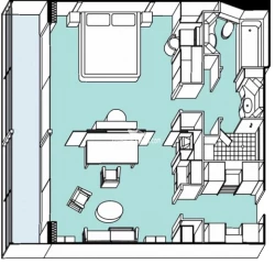 Owner Suite diagram