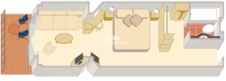 Princess Suite diagram