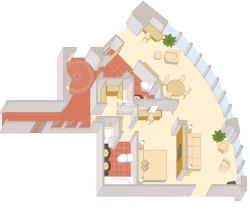 Royal Suite diagram