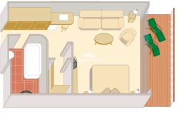 Princess Suite diagram