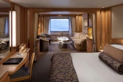 Seabourn Suite diagram