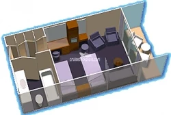 Junior Suite diagram